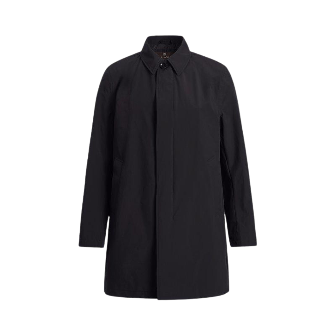 Oscar Jacobson |  Car Coat | Navy