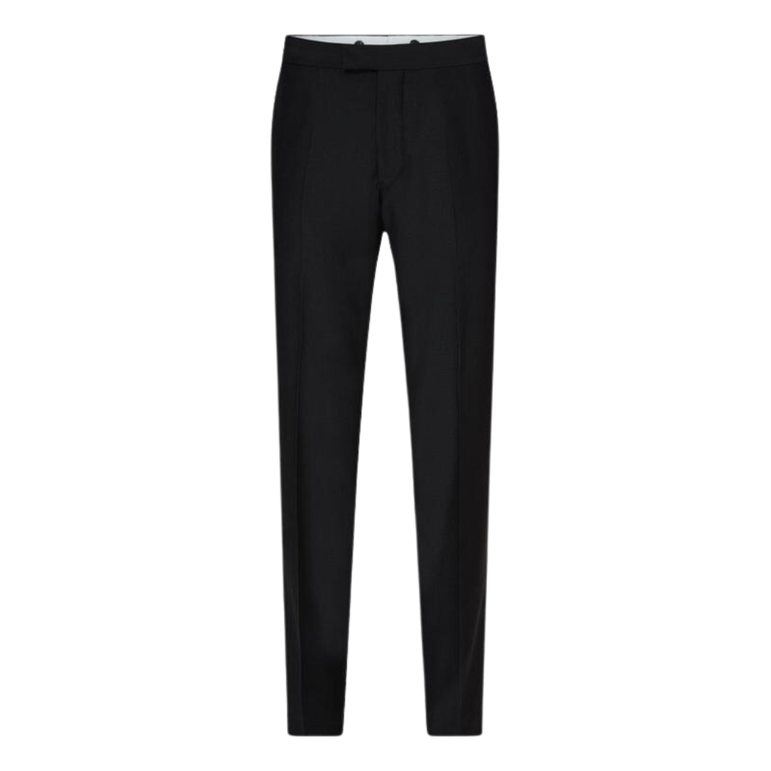 Oscar Jacobson |  Denz Tuxedo  Trousers | Black