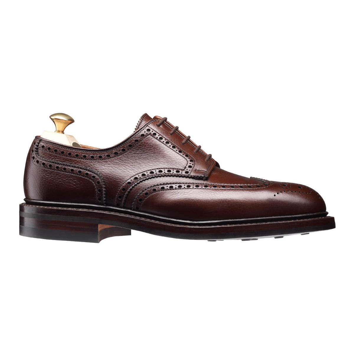 Crockett & Jones | Pembroke | Dark Brown Scotch Grain