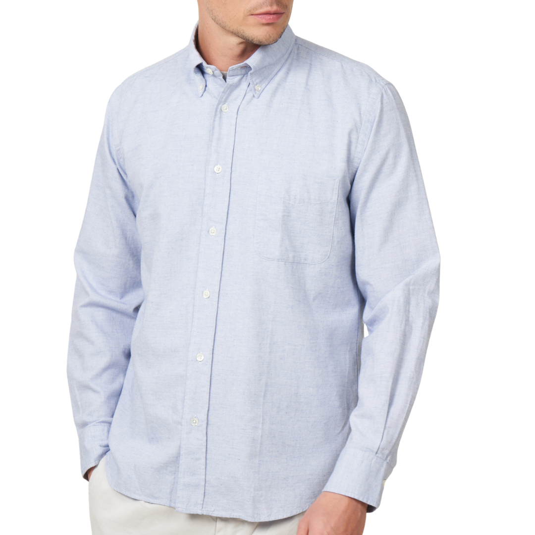 Hartford |  Casual Shirt Pitt | Blue